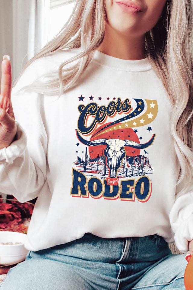 Coors Rodeo Heavy-weight Crew Sweatshirt