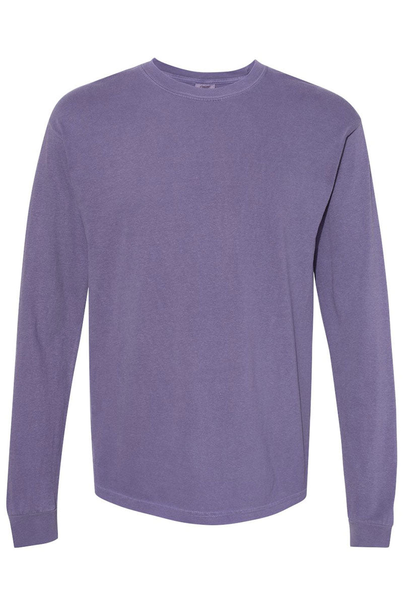 Shades of Pink/Purple Comfort Colors Long Sleeve T-Shirt