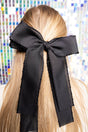 Sweet Life Black Hair Bow Barrette - Wholesale Accessory Market