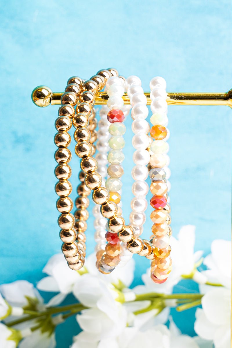 Spice Of Life Natural Multi Beaded Bracelet Set | Wholesale Accessory ...