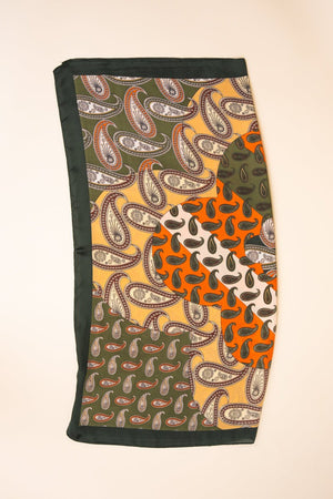 Paisley Place Olive Polyester Scarf - Wholesale Accessory Market