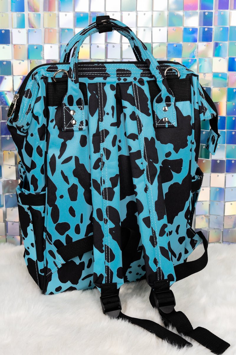 NGIL Turquoise Milkin' It Diaper Bag Backpack - Wholesale Accessory Market