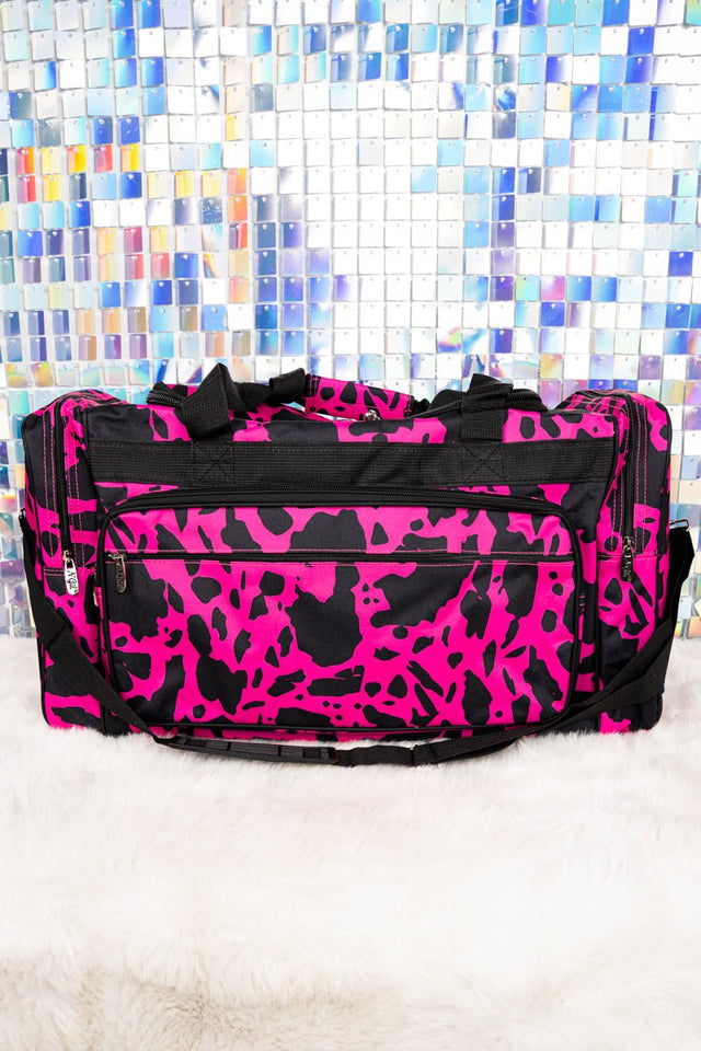 NGIL Hot Pink Milkin' It Duffle Bag 23" - Wholesale Accessory Market