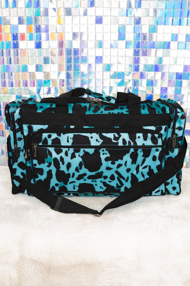 NGIL Turquoise Milkin' It Duffle Bag 23" - Wholesale Accessory Market