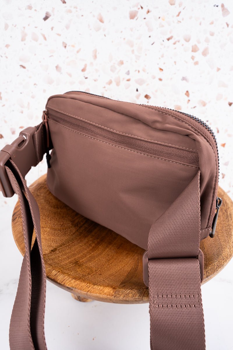 NGIL Brown Brooklyn Belt Bag - Wholesale Accessory Market