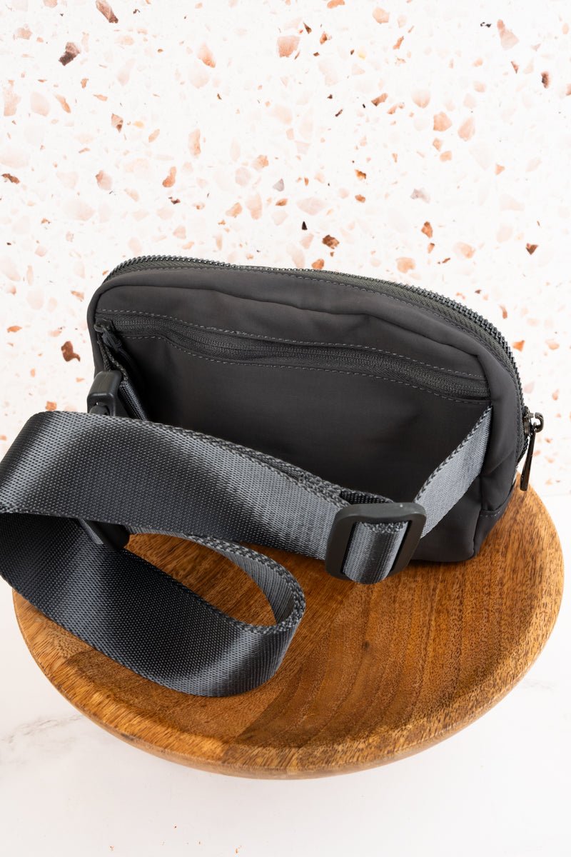 NGIL Gray Brooklyn Belt Bag - Wholesale Accessory Market