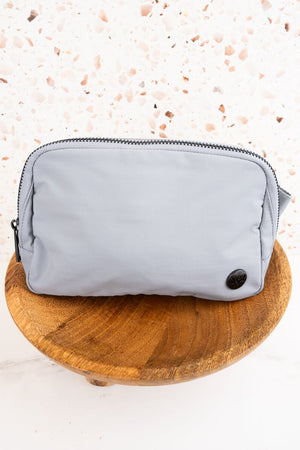 NGIL Light Gray Brooklyn Belt Bag - Wholesale Accessory Market