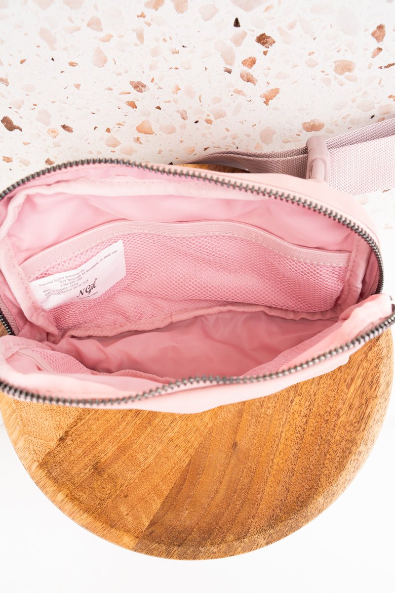 NGIL Pink Brooklyn Belt Bag - Wholesale Accessory Market