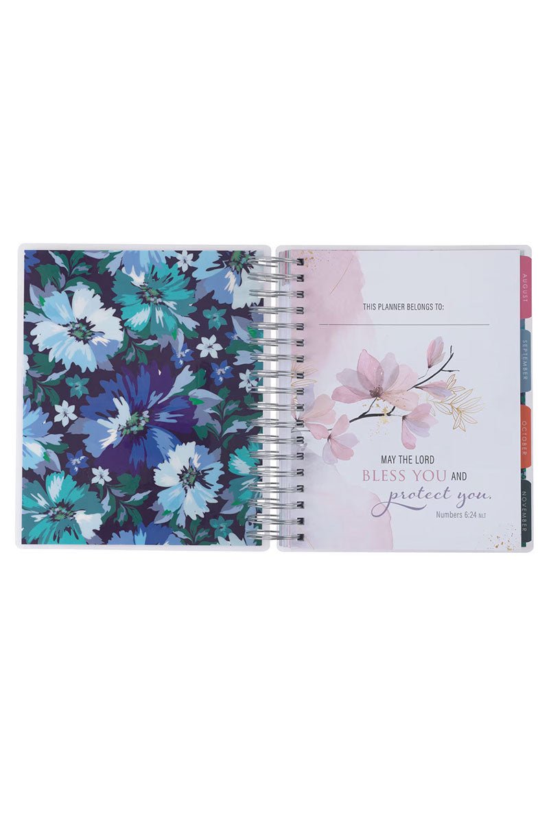 2025 Strength and Dignity 18 - Month Wirebound with Elastic Planner - Wholesale Accessory Market