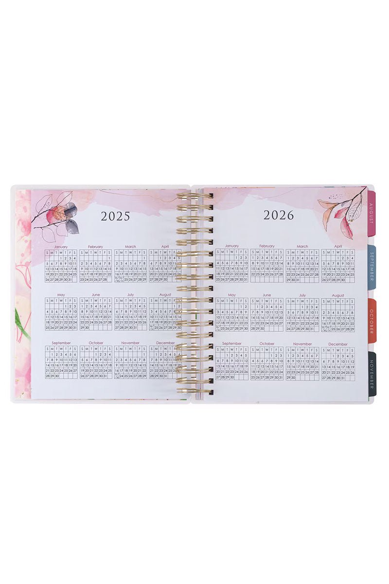 2025 God Refreshes My Soul 18 - Month Wirebound with Elastic Planner - Wholesale Accessory Market