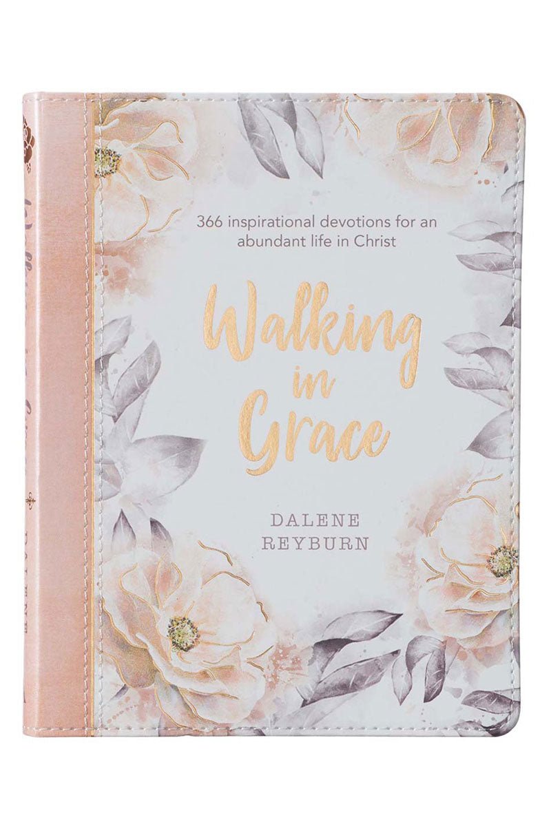 Walking in Grace Faux Leather Devotional - Wholesale Accessory Market