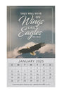 2025 Wings Like Eagles Mini Magnetic Calendar - Wholesale Accessory Market