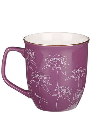 Strength and Dignity Plum Bloom Mug - Wholesale Accessory Market