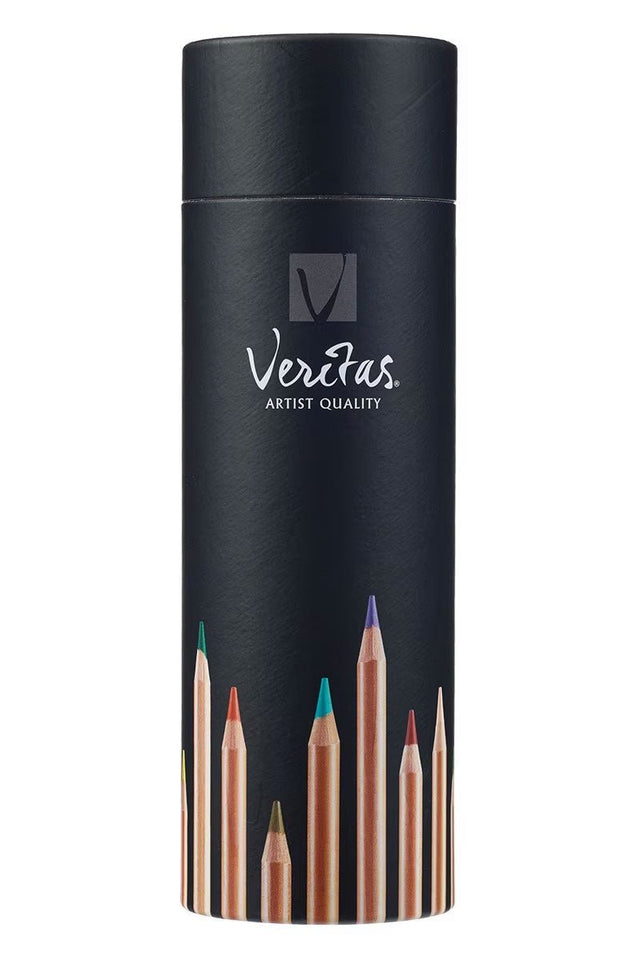 Set of 48 Veritas Colored Pencils in Cylinder - Wholesale Accessory Market