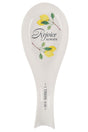 Rejoice Always Lemon Ceramic Spoon Rest - Wholesale Accessory Market