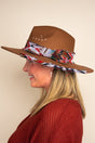 Be Clever Bozeman Camel Felt Fedora - Wholesale Accessory Market