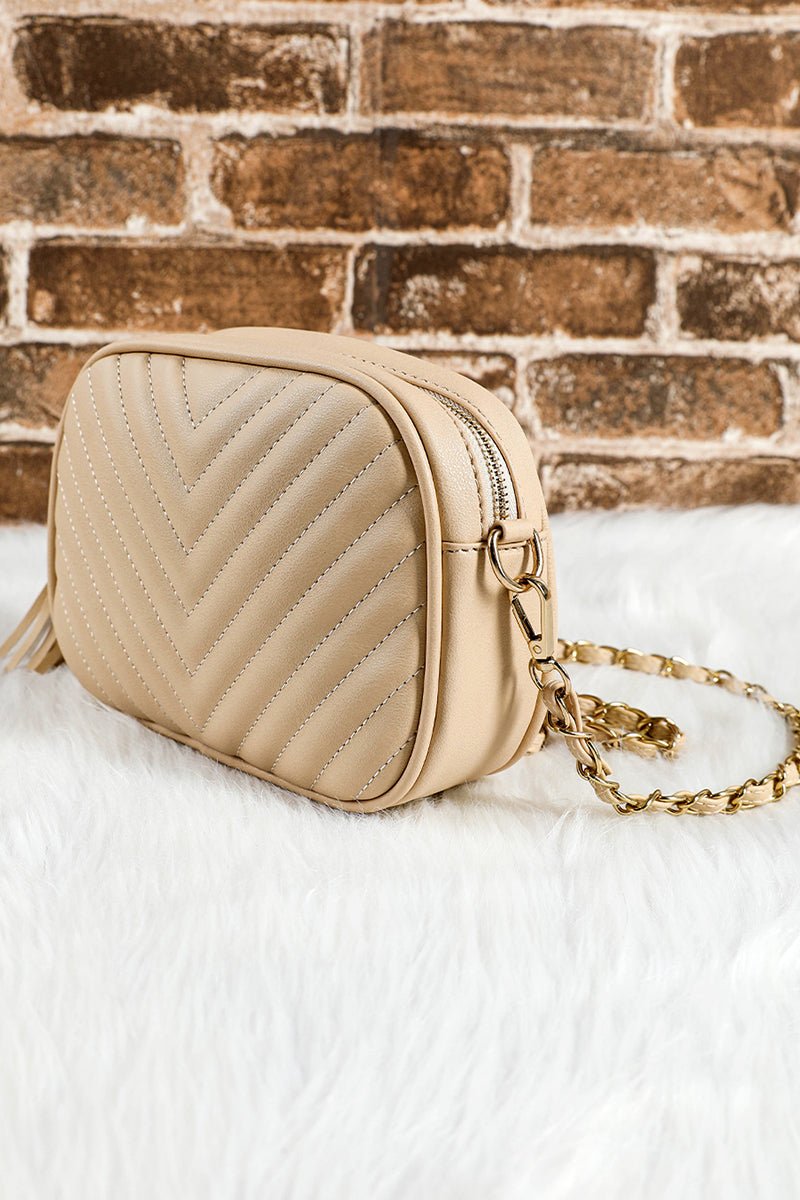 PREORDER! ETA 10/25 Candace Oatmeal Shoulder Bag **SHIPPING EXPECTED TO BEGIN ON DATE 10/25** - Wholesale Accessory Market