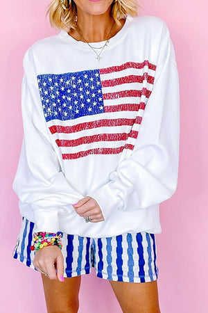 Old Glory Pullover Sweatshirt - Wholesale Accessory Market