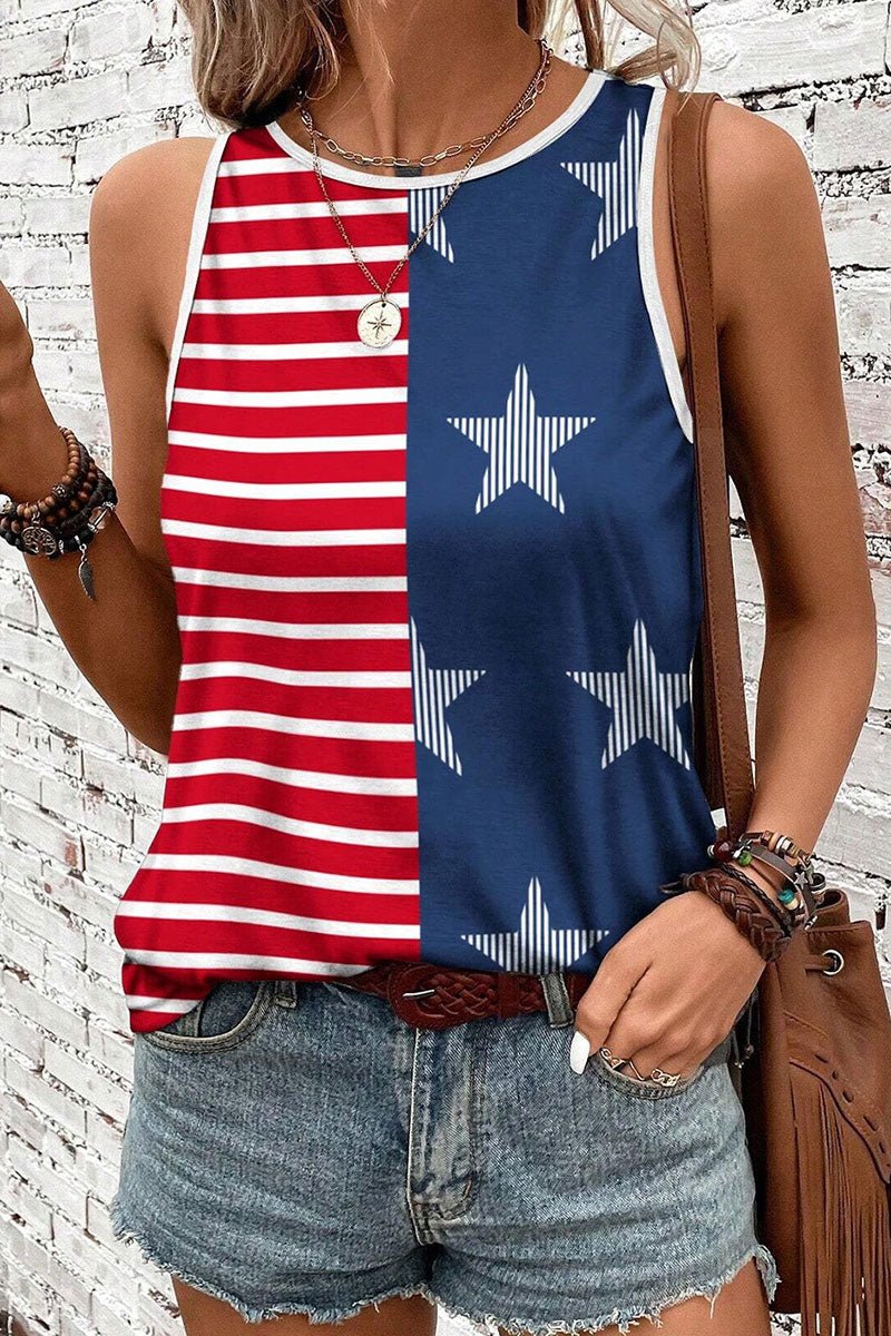 Stars & Stripes Tank Top - Wholesale Accessory Market