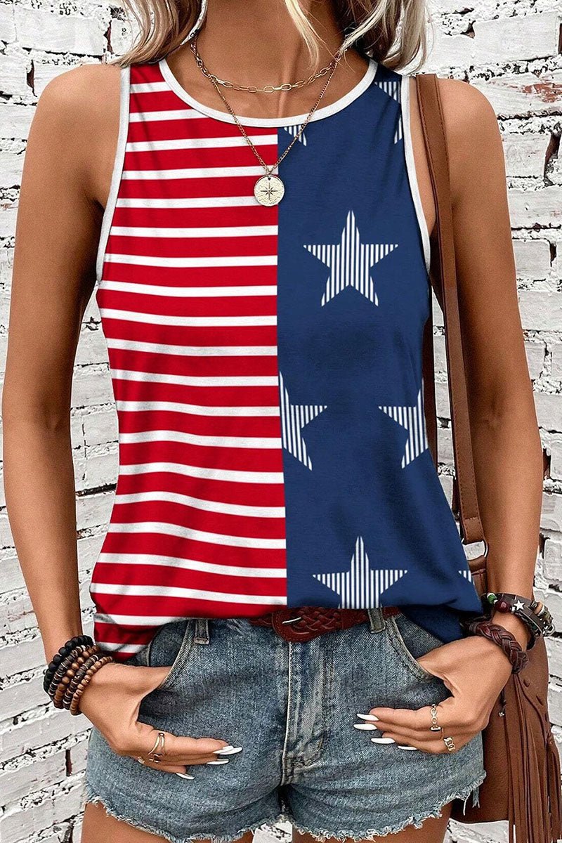 Stars & Stripes Tank Top - Wholesale Accessory Market