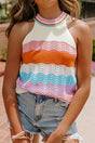 Catch Some Rays Sleeveless Knit Top - Wholesale Accessory Market