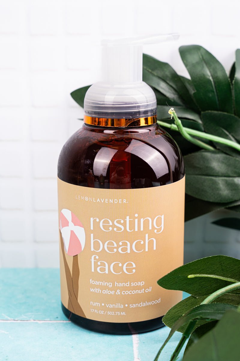 Resting Beach Face Retreat Yourself Foaming Hand Soap - Wholesale Accessory Market