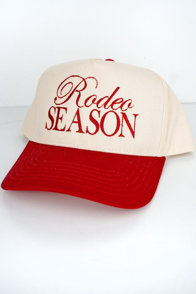 Rodeo Season Embroidered Five Panel Twill Cap - Wholesale Accessory Market