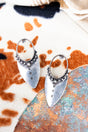 Phoenix Trail Silvertone Earrings - Wholesale Accessory Market