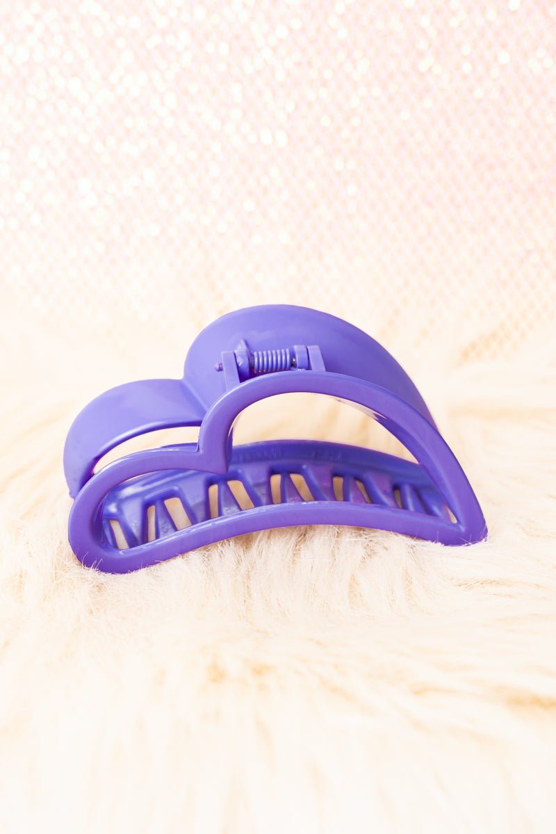 Summer Lovin Lavender Hair Claw - Wholesale Accessory Market