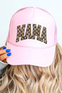 Brown Checkered Mama Otto Soft Pink Foam Front Trucker Hat - Wholesale Accessory Market