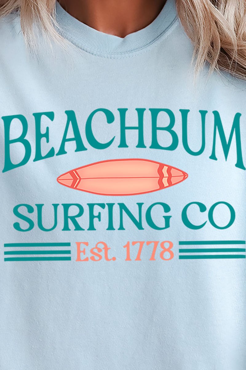 Beachbum Surfing Co Comfort Colors Adult Ring - Spun Cotton Tee - Wholesale Accessory Market