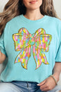 Brushed Peep Coquette Bow Comfort Colors Adult Ring - Spun Cotton Tee - Wholesale Accessory Market