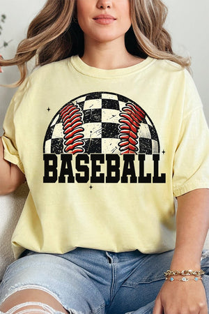 Fastball Fever Comfort Colors Adult Ring - Spun Cotton Tee - Wholesale Accessory Market