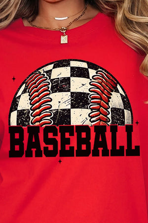 Fastball Fever Comfort Colors Adult Ring - Spun Cotton Tee - Wholesale Accessory Market