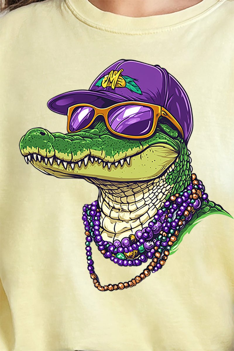 Gator Gras Comfort Colors Adult Ring - Spun Cotton Tee - Wholesale Accessory Market