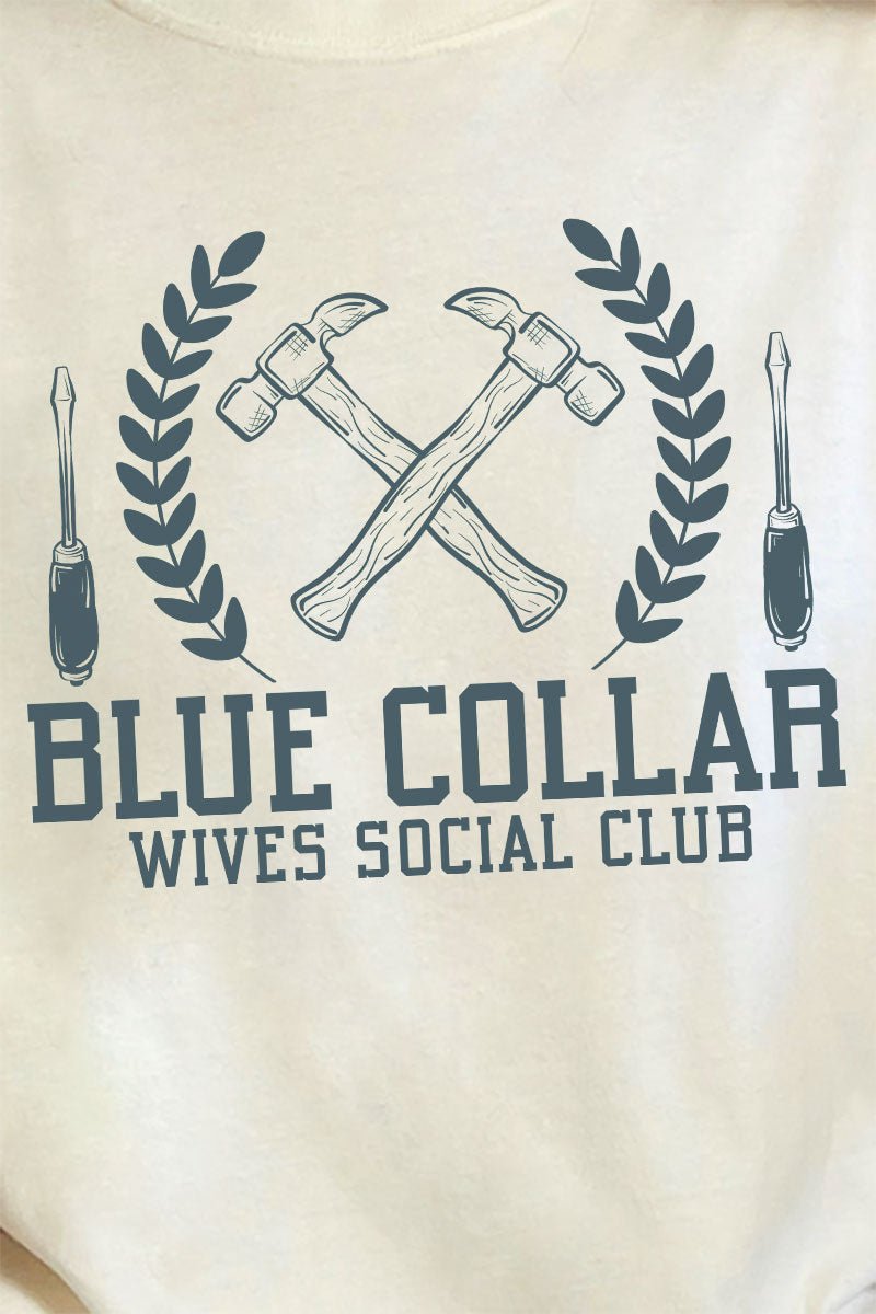 Blue Collar Wives Social Club Comfort Colors Adult Ring - Spun Cotton Tee - Wholesale Accessory Market