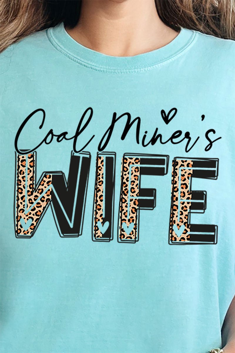 Coal Miner's Wife Comfort Colors Adult Ring - Spun Cotton Tee - Wholesale Accessory Market