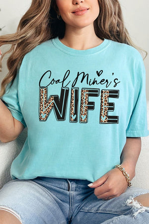 Coal Miner's Wife Comfort Colors Adult Ring - Spun Cotton Tee - Wholesale Accessory Market