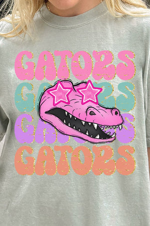 Gator Spirits Comfort Colors Adult Ring - Spun Cotton Tee - Wholesale Accessory Market