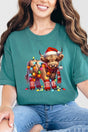 Santa Cow Twinklehoof Comfort Colors Adult Ring - Spun Cotton Tee - Wholesale Accessory Market