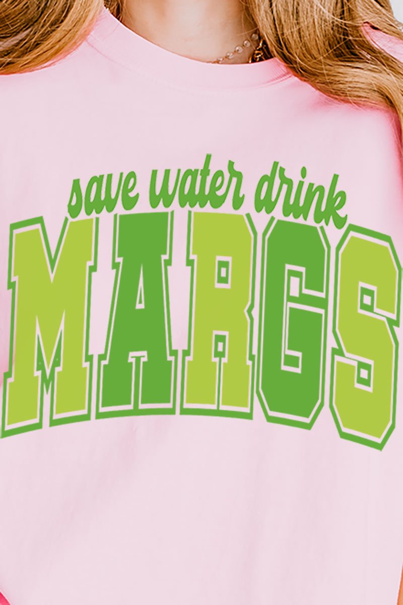 Save Water Drink Margs Comfort Colors Adult Ring - Spun Cotton Tee - Wholesale Accessory Market