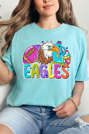 Bright Eagles Colorful Comfort Colors Adult Ring - Spun Cotton Tee - Wholesale Accessory Market