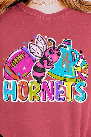 Bright Hornets Colorful Comfort Colors Adult Ring - Spun Cotton Tee - Wholesale Accessory Market