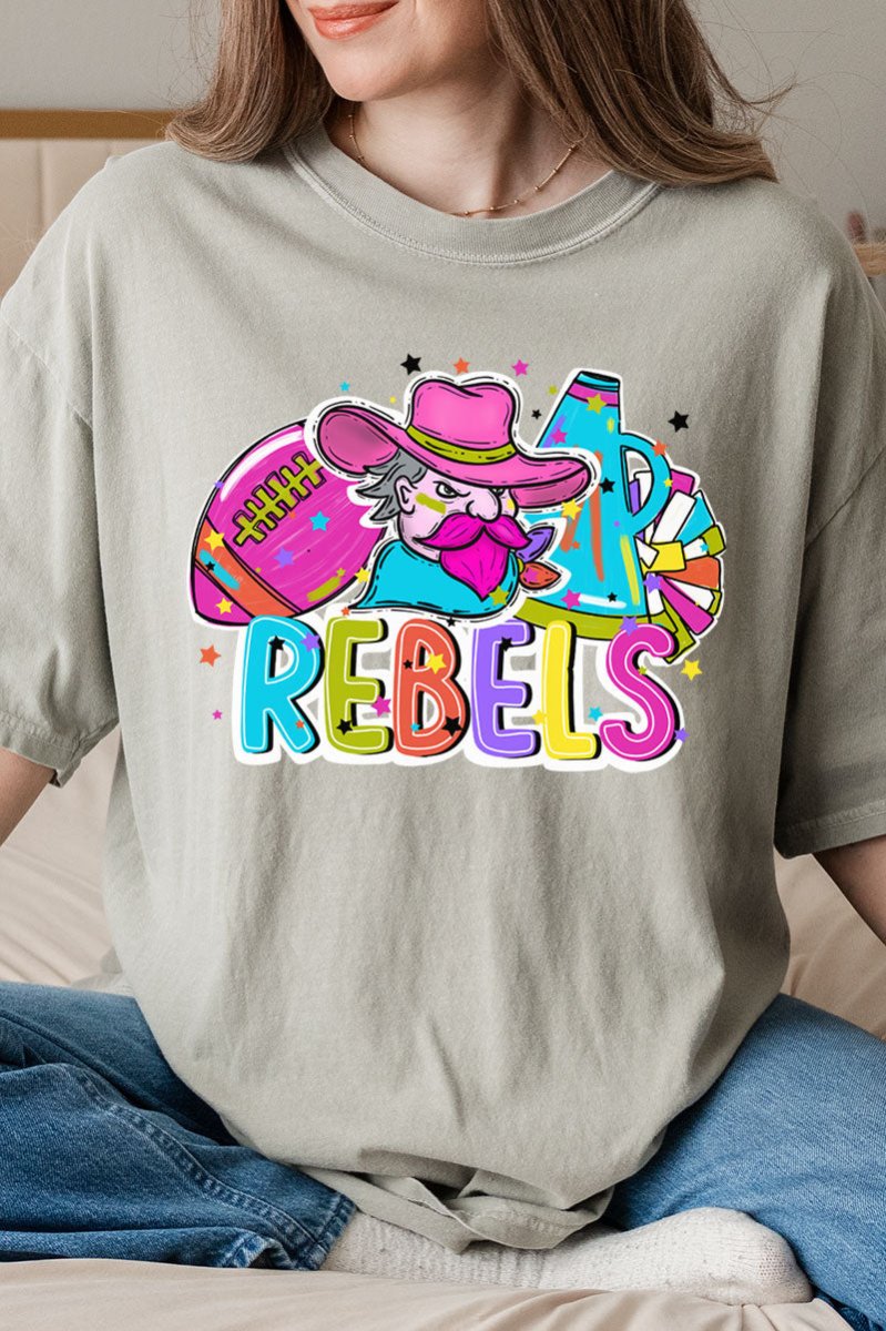 Bright Rebels Colorful Comfort Colors Adult Ring - Spun Cotton Tee - Wholesale Accessory Market