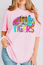 Bright Tigers Colorful Comfort Colors Adult Ring - Spun Cotton Tee - Wholesale Accessory Market