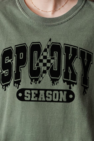 Drippy Spooky Season Comfort Colors Adult Ring - Spun Cotton Tee - Wholesale Accessory Market