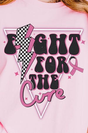 Fight For The Cure Comfort Colors Adult Ring - Spun Cotton Tee - Wholesale Accessory Market