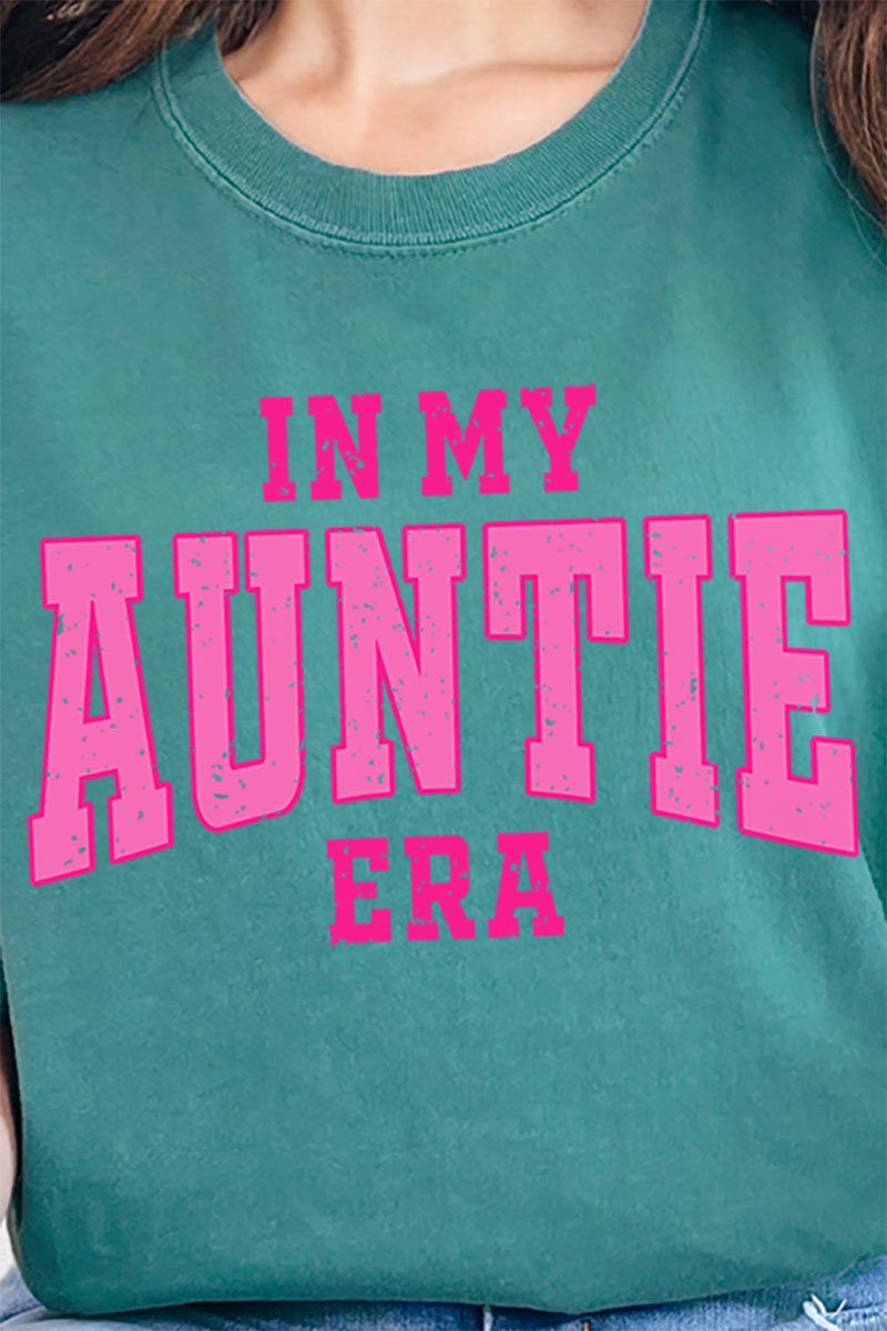 In My Auntie Era Comfort Colors Adult Ring - Spun Cotton Tee - Wholesale Accessory Market