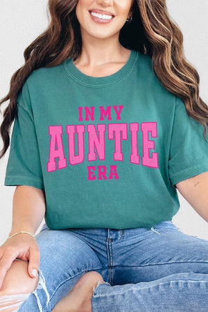 In My Auntie Era Comfort Colors Adult Ring - Spun Cotton Tee - Wholesale Accessory Market