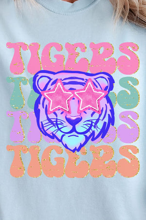 Tigers Spirit Comfort Colors Adult Ring - Spun Cotton Tee - Wholesale Accessory Market